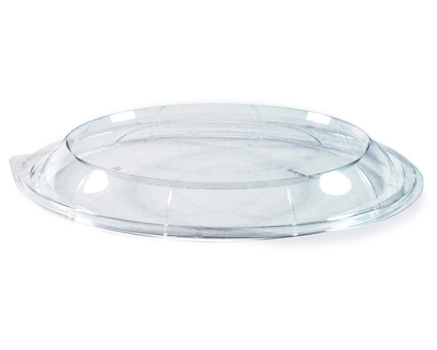 Deckel fr runde PET-Salatschalen mit  17,6 cm - Nr. 74355-74359, 50 Stk.